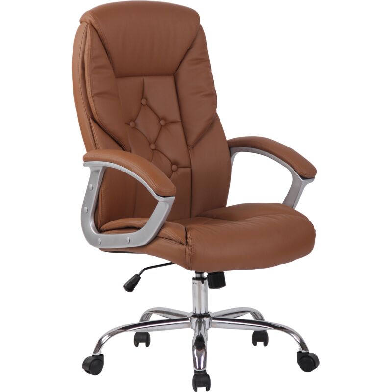 Chaise de bureau xxl Rodeo Marron clair
