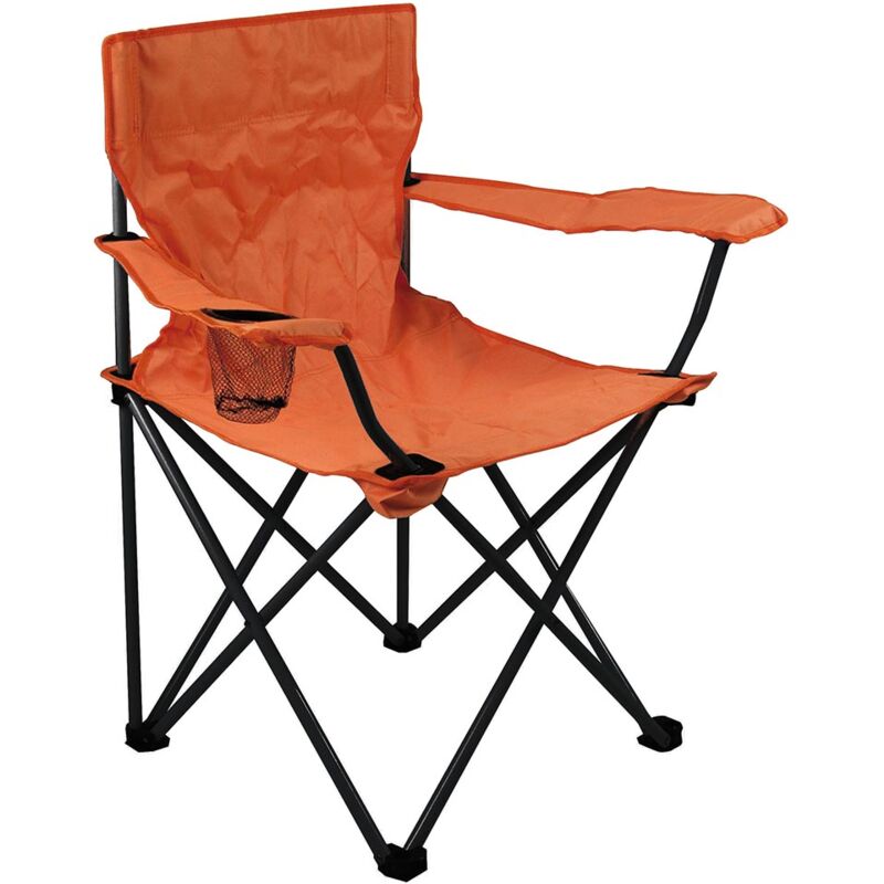 Fauteuil de camping pliant Orange 79 cm