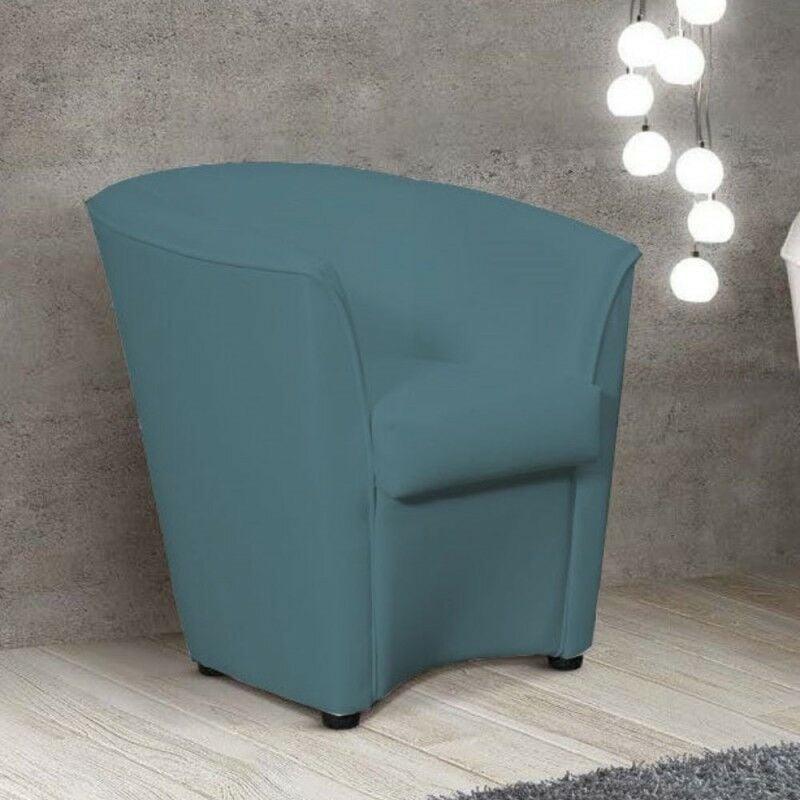 Fauteuil de cockpit recouvert de tissu couleur laiton - Tago