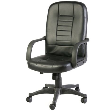 Fauteuil de direction avec dossier haut et accoudoirs