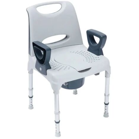 Fauteuil de douche 2 en 1