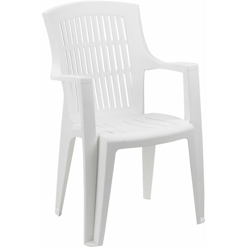 Chaise en polypropylène 'Arpa' blanche