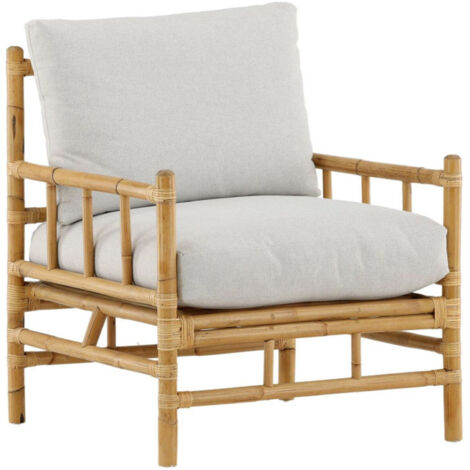 Fauteuil de Jardin "Cane" 88cm Naturel
