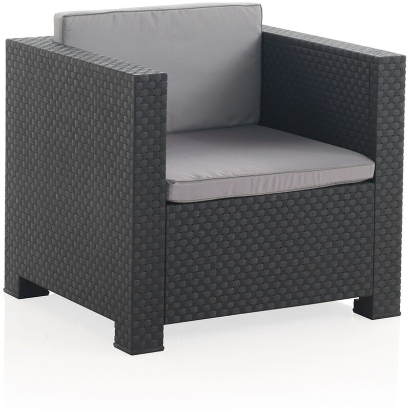 Fauteuil de jardin diva grafito