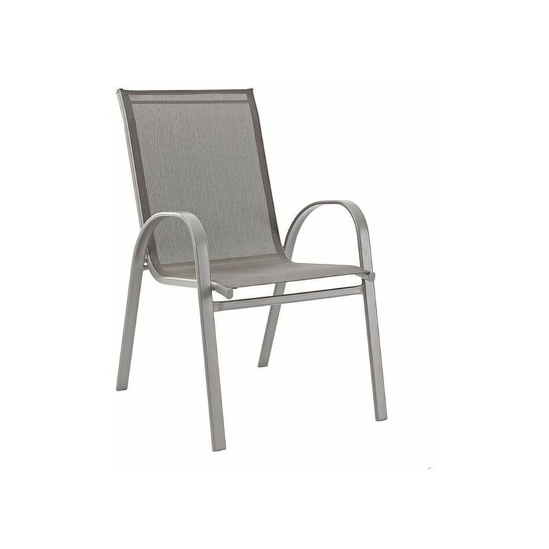 Centrale Brico - Fauteuil De Jardin En Acier Alma Anthracite