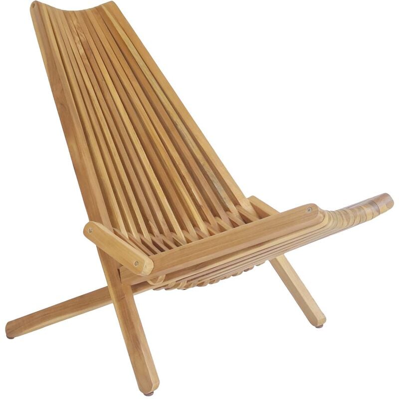 Ebuy24 - Calero chaise de jardin , chaise pliable teck.