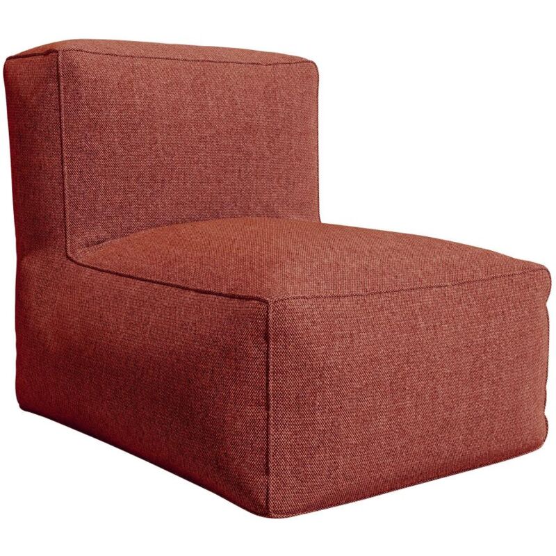 Vente-unique - Fauteuil de jardin en tissu - Terracotta - noumara de mylia