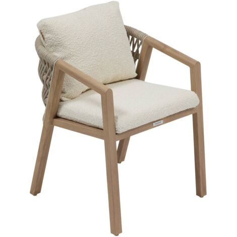 Fauteuil de jardin Mylore beige - Hespéride