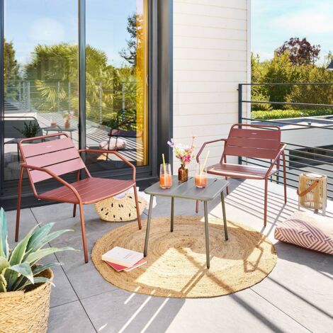 Fauteuil de jardin Phuket acajou - Hespéride