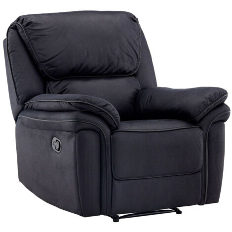 Fauteuil de Relaxation "Saranda" 104cm Noir