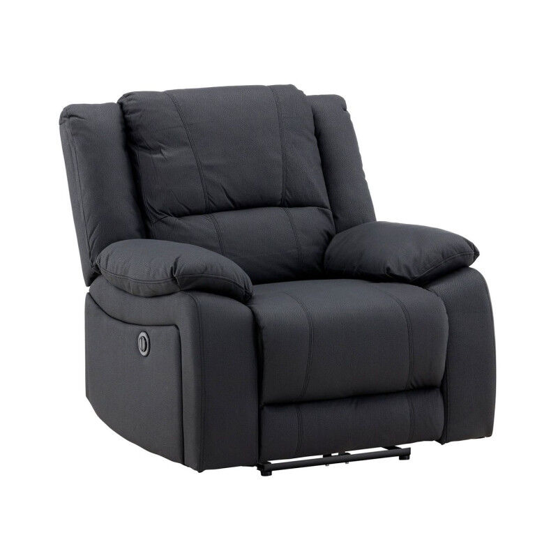Paris Prix - Fauteuil de Relaxation 'Singapore' 106cm Noir