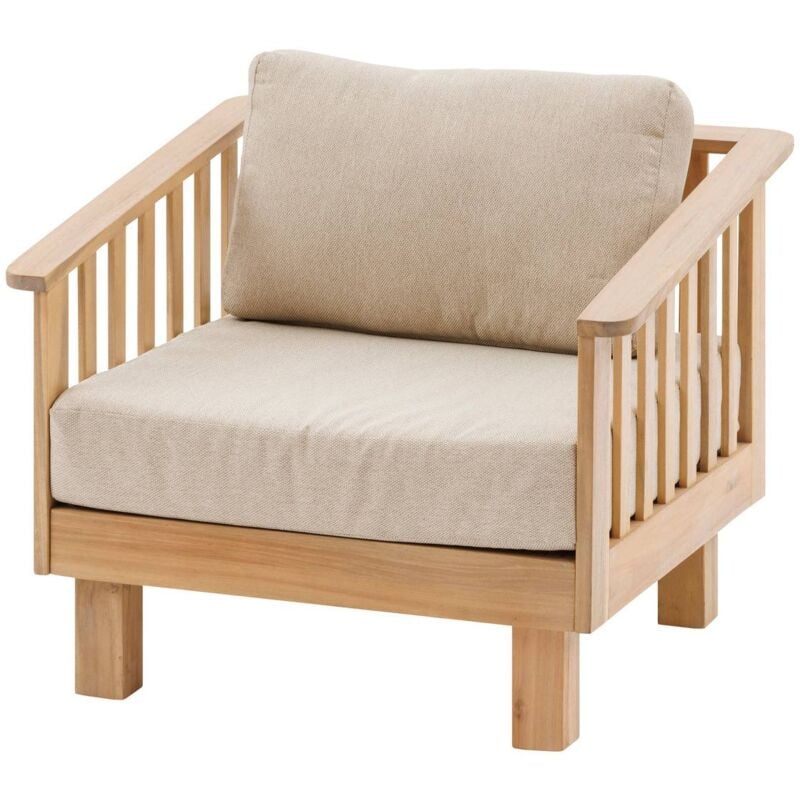 Hesperide - Fauteuil de salon de jardin Xenia acacia - Hespéride