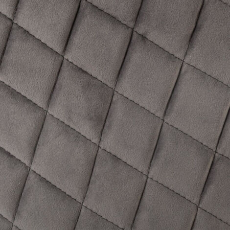 Fauteuil déco Marlo Atmosphera - Couleur: Gris foncé