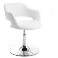 Fauteuil Design Blanc Jessy 21971