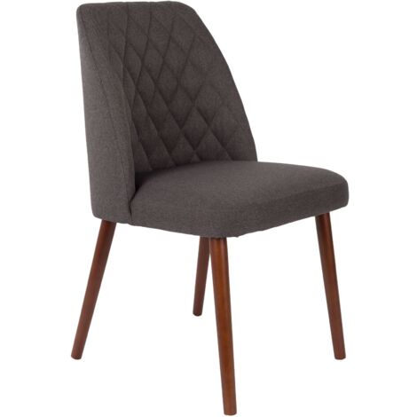 Fauteuil design, Chaise déco conway Boite à design Noir en Fabric, BOITE A DESIGN