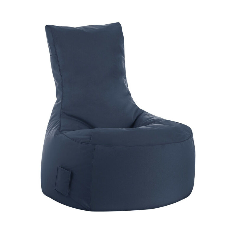 Sitting Point - Fauteuil Design Swing Bleu Jeans - Bleu Jeans