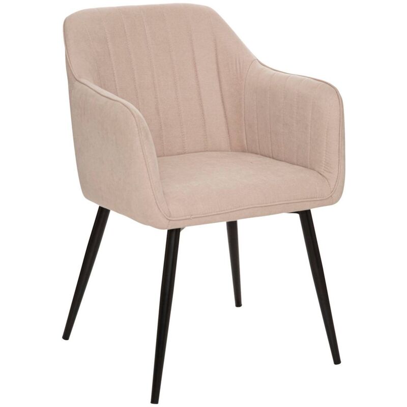 Fauteuil diner Visoca beige Atmosphera