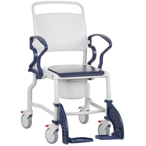 Fauteuil douche/WC Bonn - Bleu