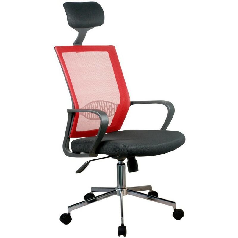 Akord - Fauteuil du bureau mesh OCF9 Rouge