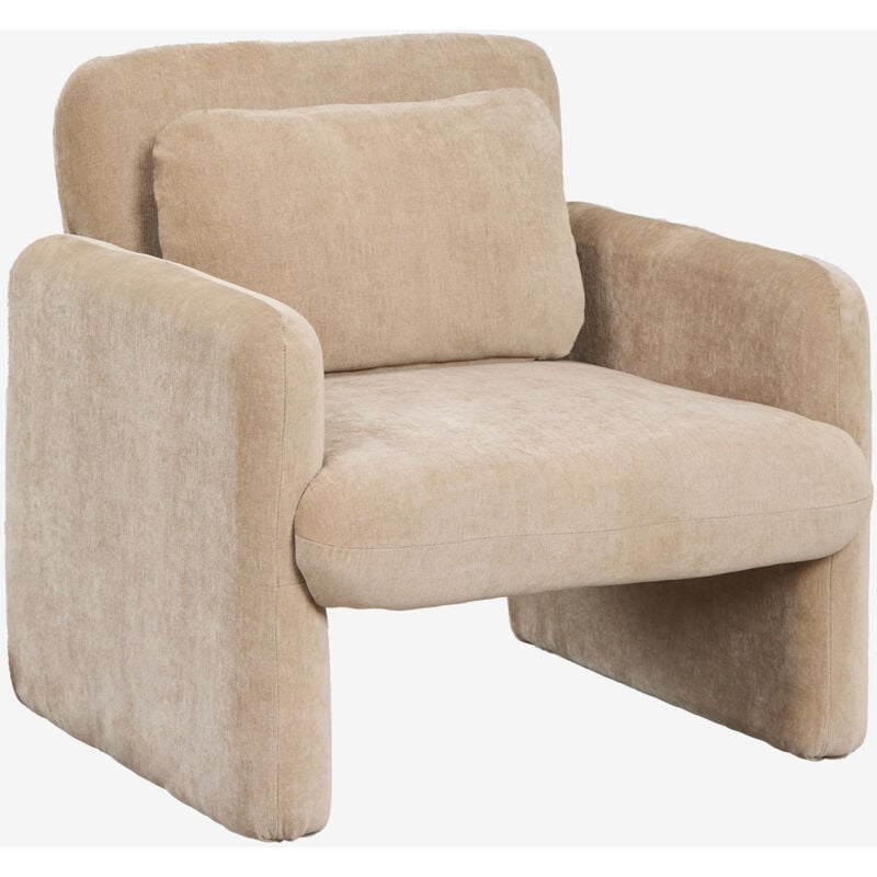 Fauteuil chenille Jeison Sklum Brun Blé