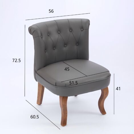 Fauteuil en cuir véritable, couleur grise. Structure en bois de caoutchouc massif. Un fauteuil très confortable pour les moments de détente.