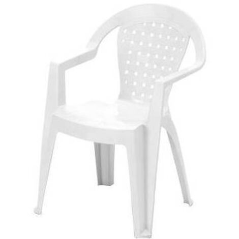 I GIARDINI DEL RE Fauteuil en re'sine pour enfants dans des couleurs assorties cm 36x30x50 chaise pour inte'rieur et exte'rieur