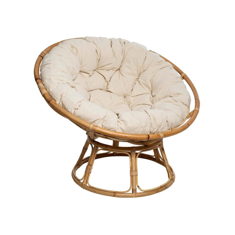 Atmosphera - Fauteuil Papasan en Rotin 'Seram' 112cm Naturel