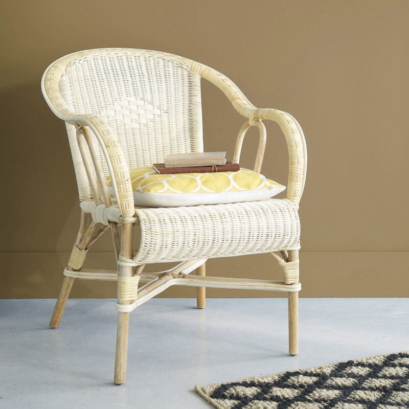Fauteuil en rotin naturel - Naturel