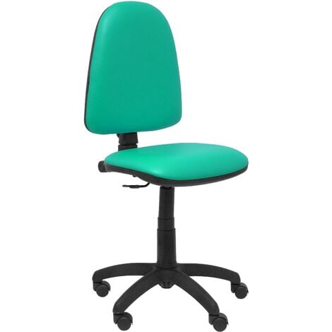 FORINT Chaise de bureau enfant noir / turquoise - Selsey