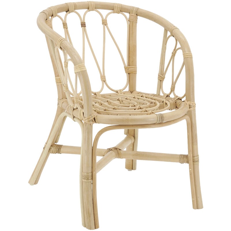 Fauteuil enfant en rotin Côme