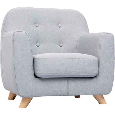 Fauteuil Enfant Scandinave Norkid Bleu Canard