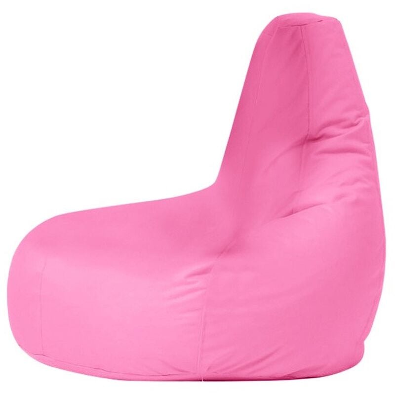 wellhome - fauteuil d'extérieur-pouffe - rose