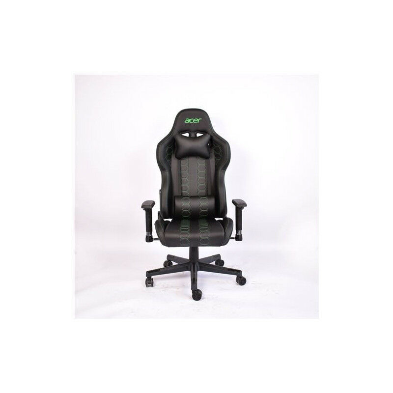 Acer - Fauteuil Gaming Shark Noir et vert - Noir et vert