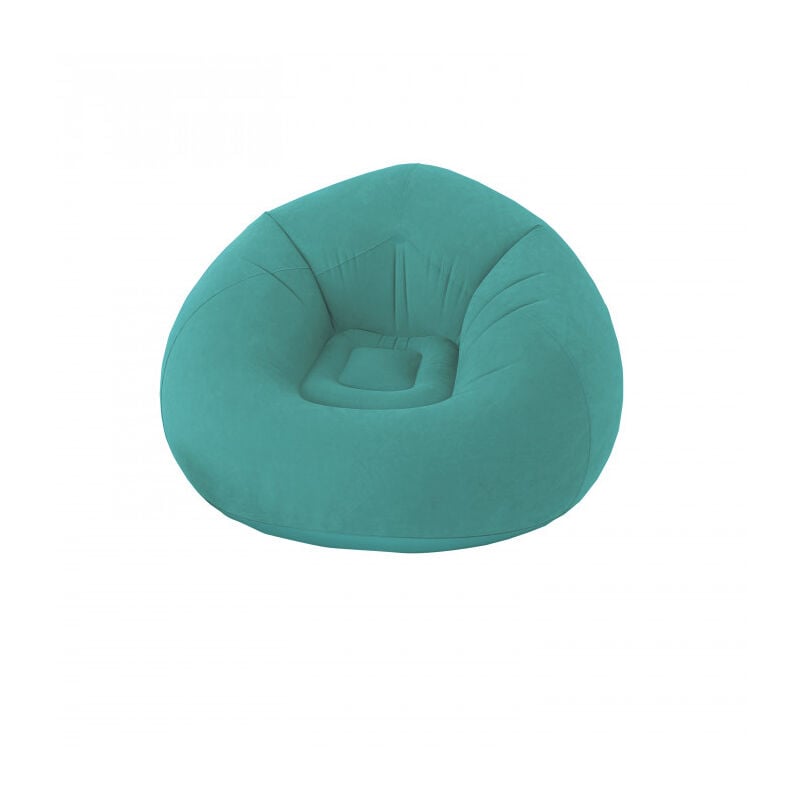 Enjoy Home - Fauteuil gonflable turquoise 90x90cm - 90x90cm - Turquoise