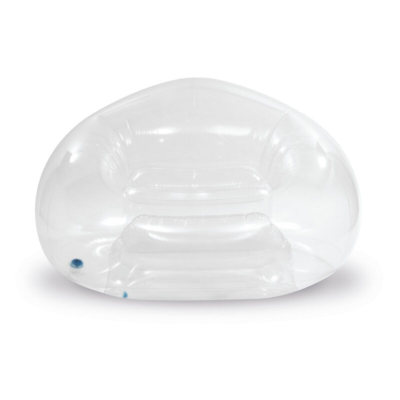 Intex - Fauteuil gonflable Bubble transparent