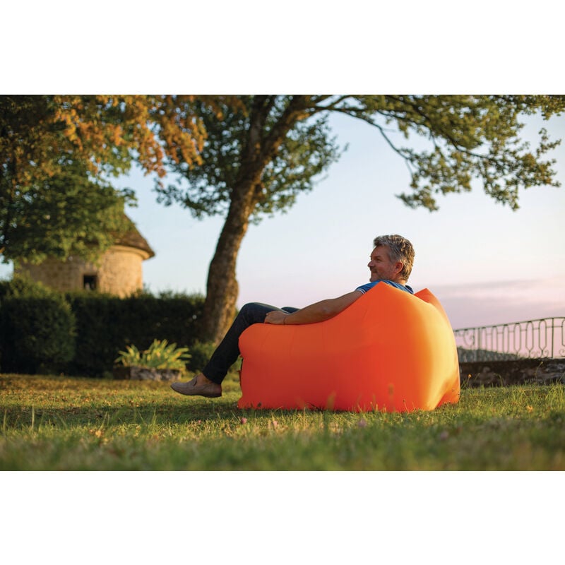 Jardiline - Fauteuil gonflable seatbag mini orange seatbag mini orange - Orange