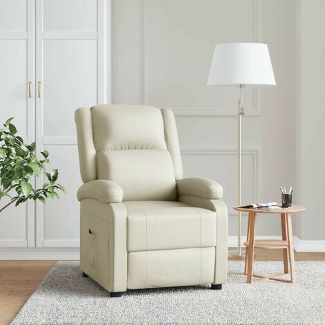 Fauteuil TV Similicuir Meuble de Salon Salle de Séjour Multicolore vidaXL