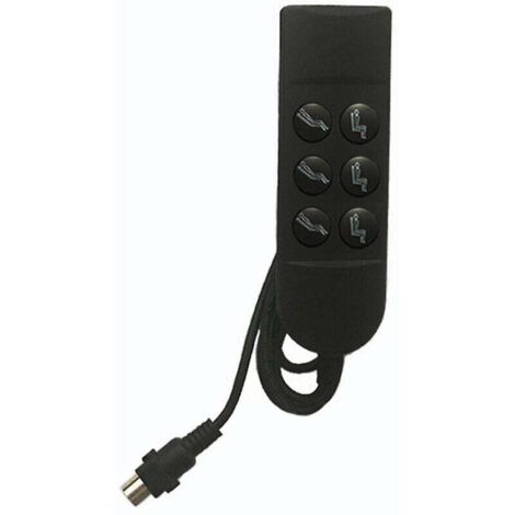 Fauteuil Inclinable Électrique avec 6 Boutons de Commande pour Canapé Motorisé