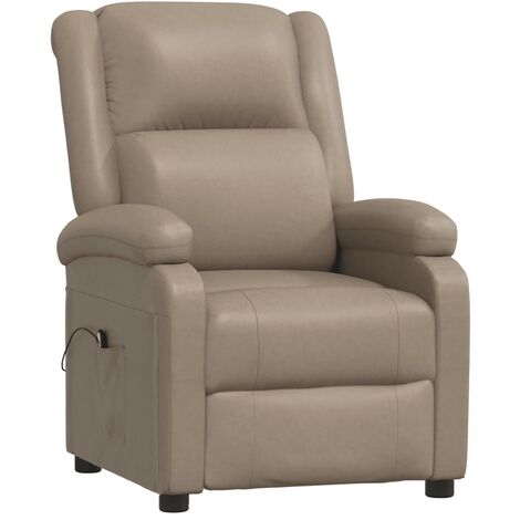Fauteuil Inclinable Electrique Similicuir Meuble Salon Multicolore