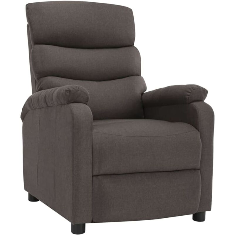 Fauteuil inclinable électrique Tissu Taupe