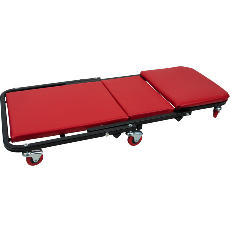 Ks Tools - Chariot de visite convertible en tabouret d'atelier, 1020x460mm - 500.8011
