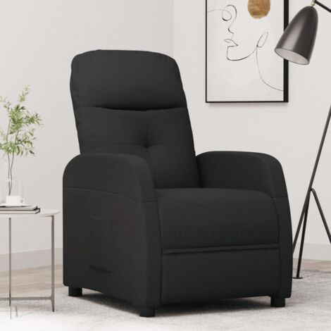 Fauteuil Inclinable Tissu Salon Salle de Séjour Maison Multicolore vidaXL