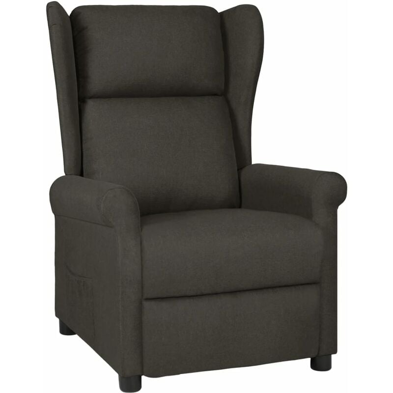 Bh Design - Fauteuil inclinable Taupe Tissu