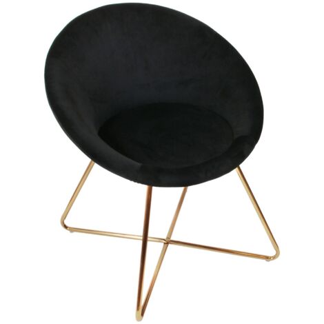 Fauteuil Karl Noir