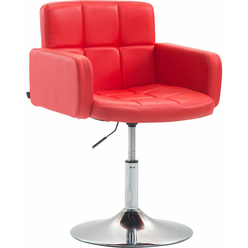 Tabouret de fauteuil avec design élégant de conception de type bien en différentes couleurs colore : Rouge