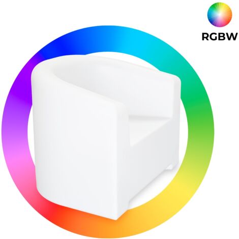 Fauteuil lumineux LED RGBW - 16W - Rechargeable
