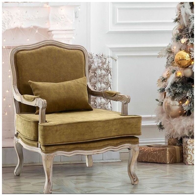 Fauteuil Mambo Simili Taupe