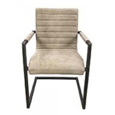Fauteuil matteo en cuir personnalisable - Cuir - Marron - Interior's