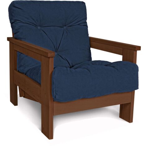Fauteuil mexico - Noyer