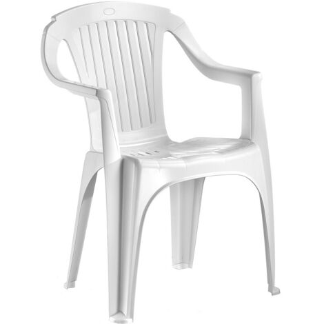 QFPLUS FAUTEUIL MONOBLOC VERONA BLANC - 12511